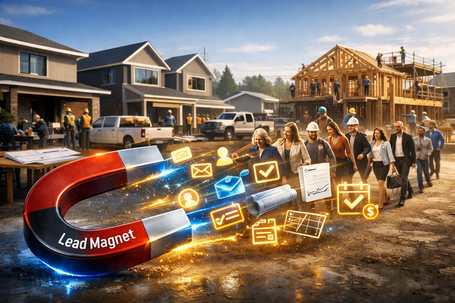 Lead Magnet drawing Customers Lead magnet photo